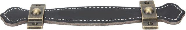Möbel-Zugriff mfySpace aus Kunstleder in Schwarz für Koffer, Kleiderschrank und Schranktüren - Bild 1