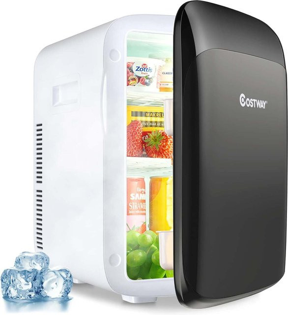 GOFLAME 2-in-1 Mini Kühlschrank mit Kühl- und Heizfunktion, 15 l, Schwarz - Bild 1