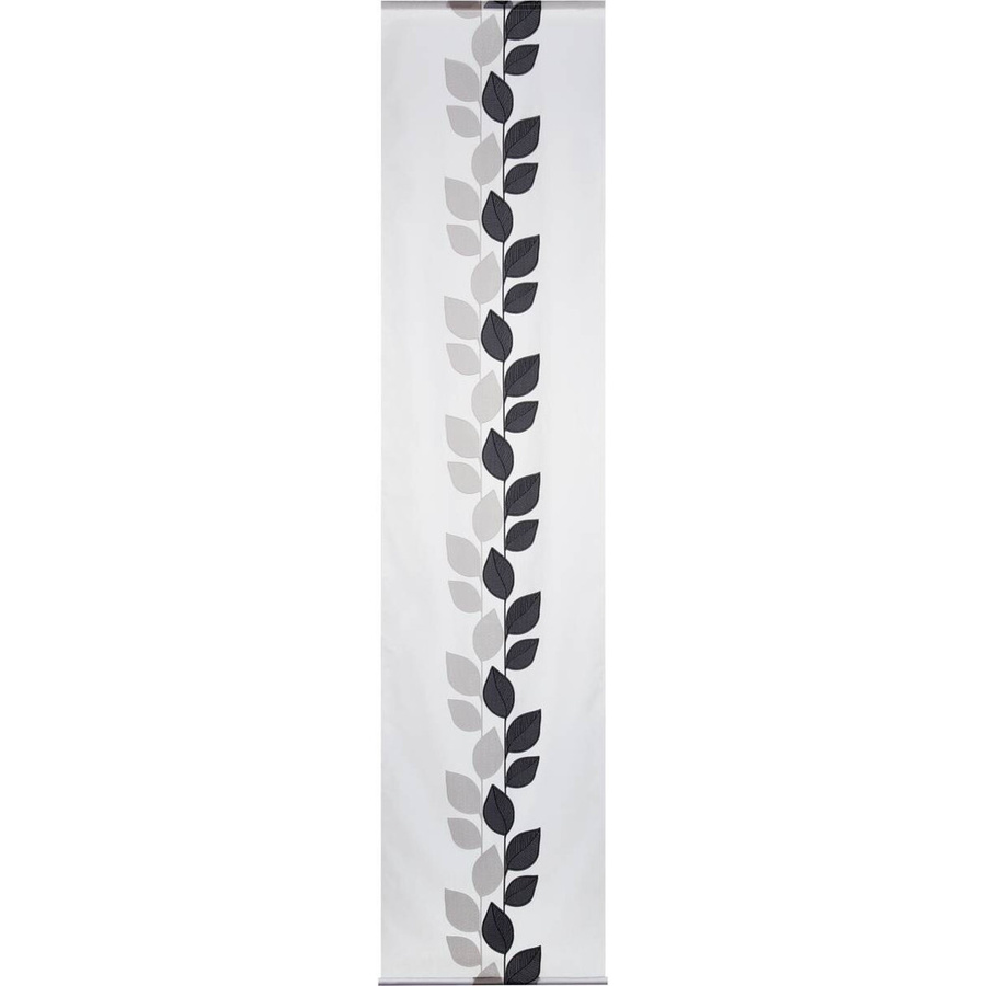 POCOline Schiebevorhang Pantheon halbtransparent schwarz B: 60 cm, H: 245 cm - Bild 2
