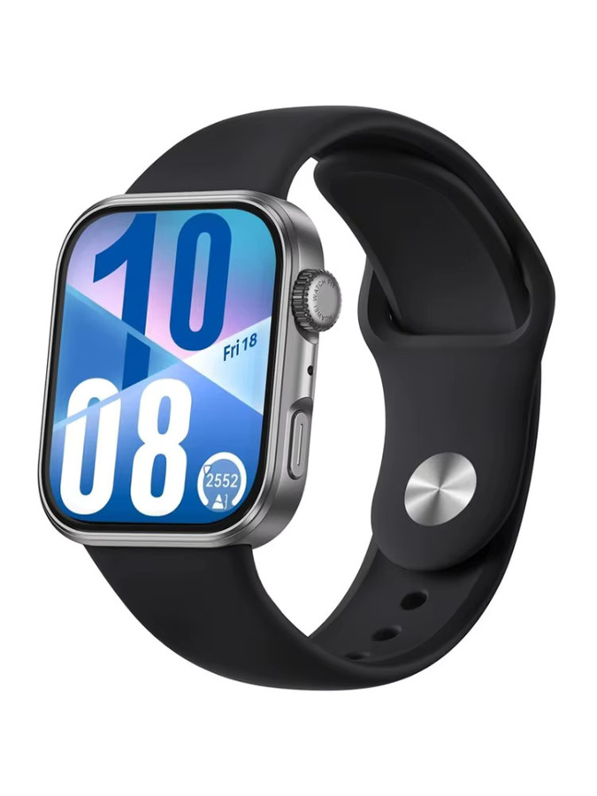 HUBANDE Uhrenarmband Silikon, Schwarz, Unisex - Bild 6