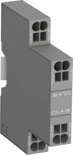 ABB CAL4-11K Hilfsschalter in Grau mit 1 Öffner und 1 Schließer - Bild 1