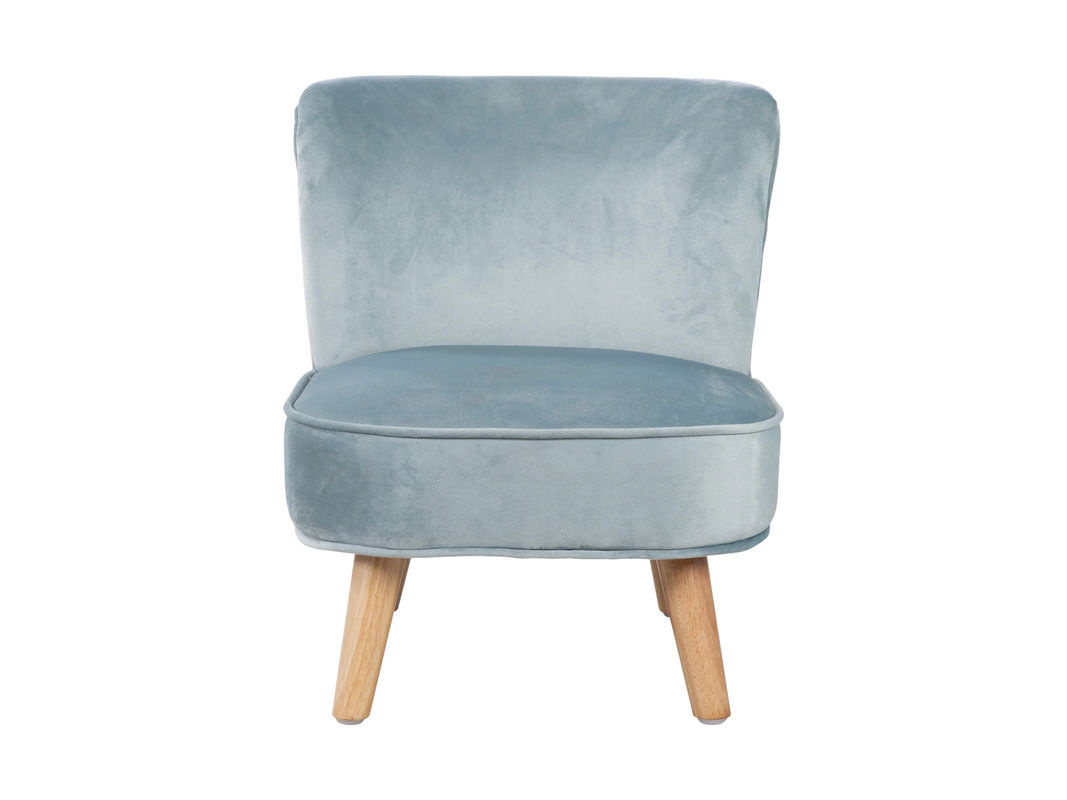 ROBA Kindersessel im Skandi-Stil in Blau aus Schichtholz und Schaumstoff - Bild 3