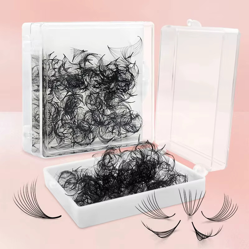 Blossom Lashes Vorgefertigte Wimpern-Fächer, Black, C CC D Curl - Bild 1