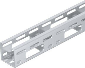 OBO Bettermann Kabelrinne AZ-Kleinkanal 50x50mm AZK 050 A2, Länge: 3 m, B/H: 50 x 50 mm - Bild 1