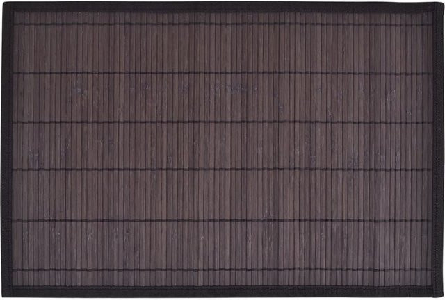 6er Set Tischläufer Yiwydaa aus Bambus und Polyester in Braun, gestreift, B: 30 cm, L: 45 cm - Bild 1