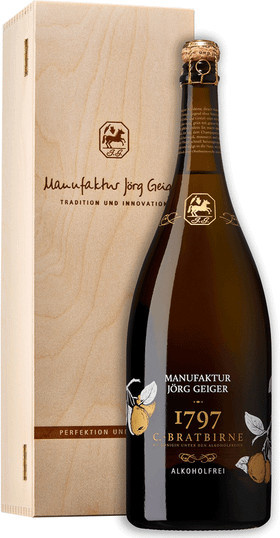 Manufaktur Jörg Geiger, alkoholfreier Birnenschaumwein, 1,5 l - Bild 1