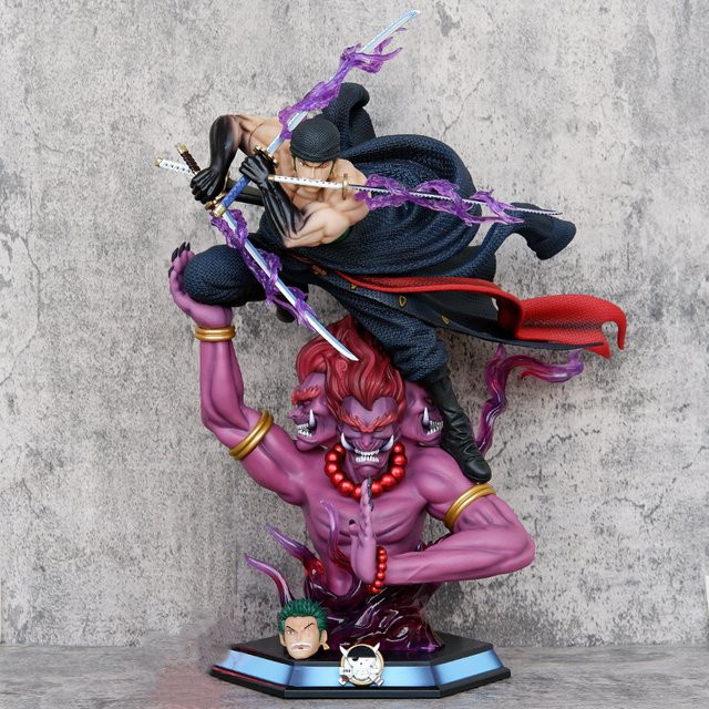 Bandai One Piece Roronoa Zoro Actionfigur, 50 cm, Kunststoff - Bild 1