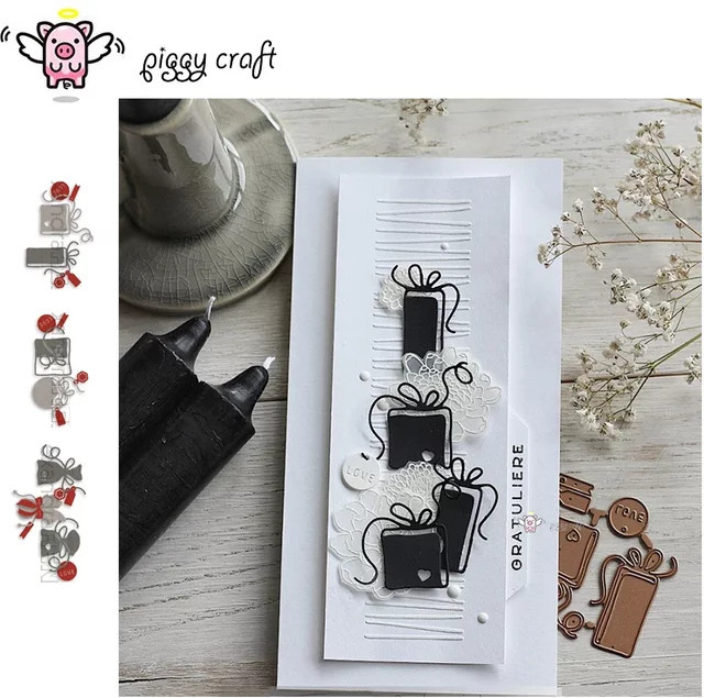 Piggy Craft Metall-Stanzformen für Scrapbook und Geschenktüten-Dekoration - Bild 1