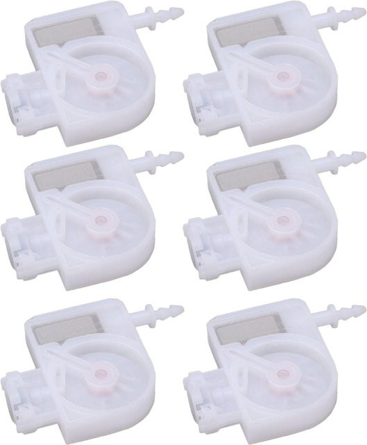 6er Set Tinte Dämpfer Ersatz in Weiß für Drucker Modelle 4880 DX5 DX6 DX7 4800 7800 7880 9800 von TOMTOP - Bild 1