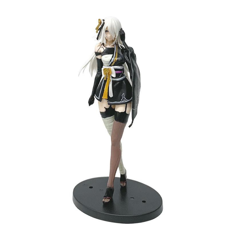 Yiran toy 1 NieR:Automata Yukata-Thema Yorha Typ Nr. 2 B und A2 Sitzende Figur Premium Sammlerstatue - Bild 2