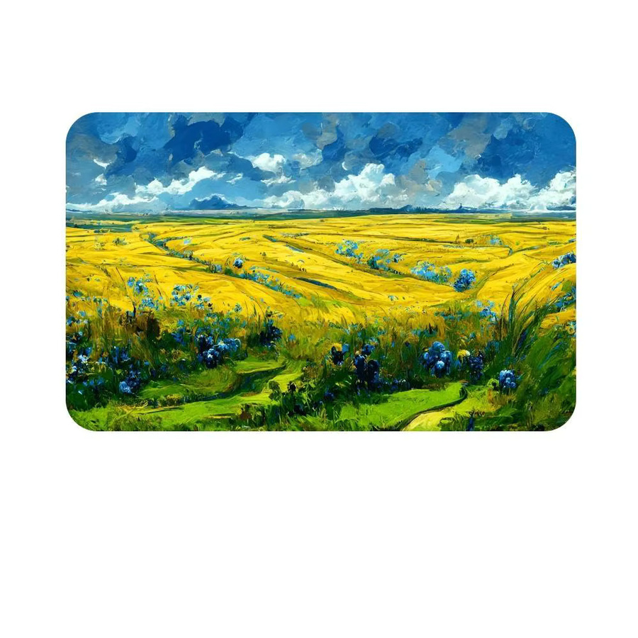 Rutschfeste Bodenmatte mit Claude Monet Ölgemälde Motiv für Wohnzimmer, Küche oder Badezimmer - Bild 6