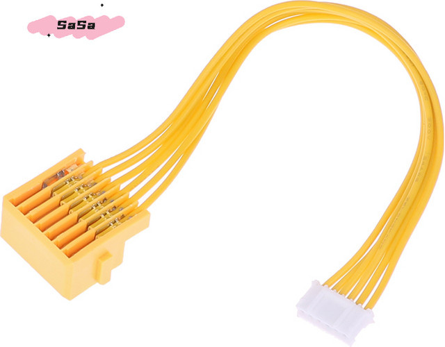 BL1830 Li-Ion Akku Adapter Konverter für 14,4 V und 18 V kompatibel mit BL1815, BL1430 und BL1845 LXT in Gelb - Bild 1
