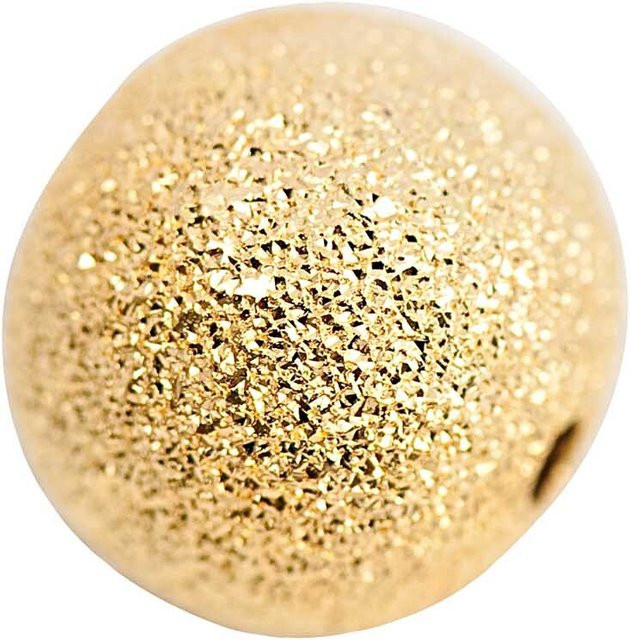 Rico Design Kugel rau, gold, 12 mm, 5 Stück - Bild 1