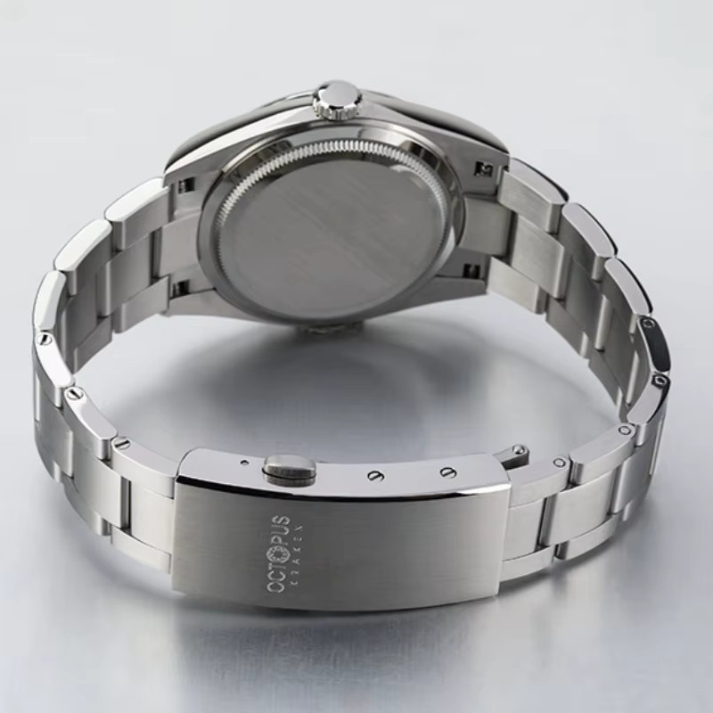 Octopus Automatik-Armbanduhr, Edelstahl, 36 mm, Herren, Blau - Bild 4