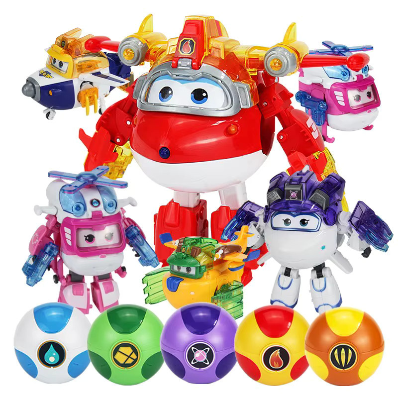 Auldey Super Wings Jett Transforming Toys, Fahrzeuge, Set - Bild 3