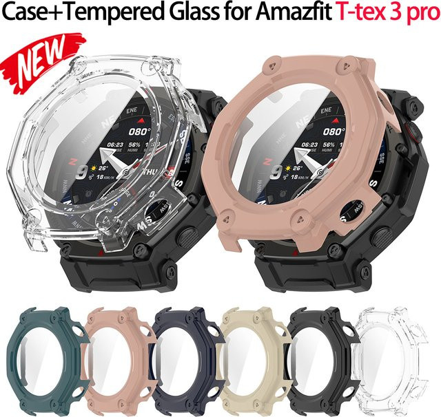 FancyWrist Smartwatch-Zubehör für Amazfit T-rex3 Pro, Edelstahl, Schwarz - Bild 1
