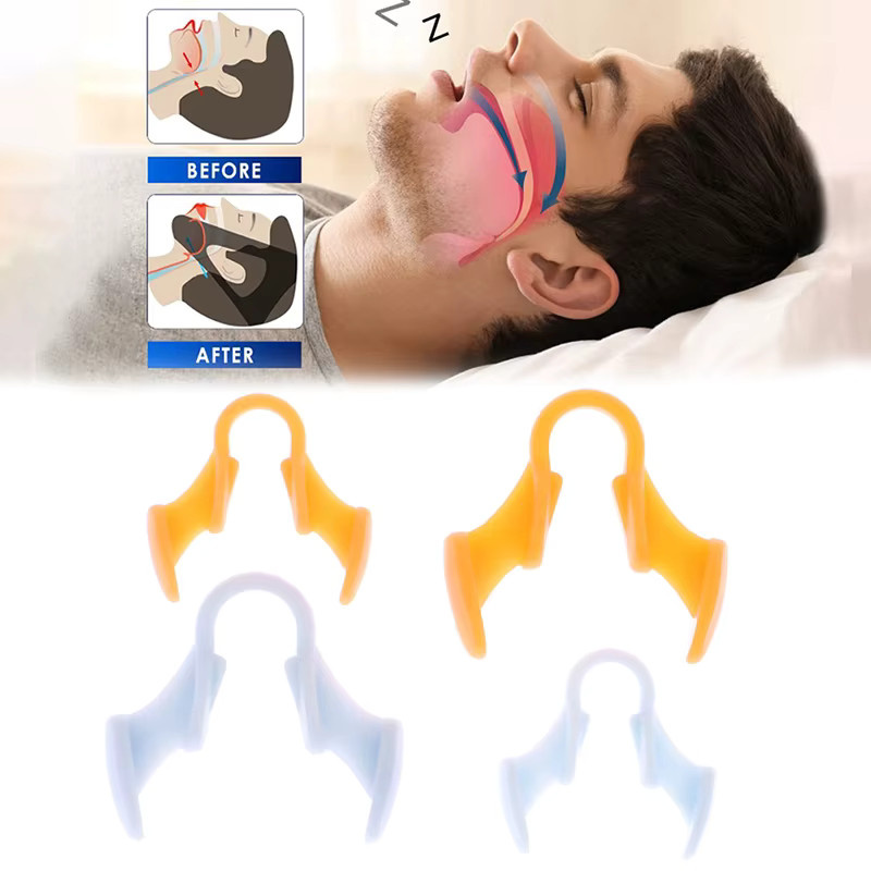 Anti-Schnarch-Korrektor Nasenclip aus Silikon, konische Form, Unisex - Bild 2