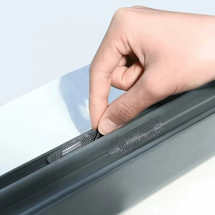 Reparatur-Patch für Fenster-Fliegengitter und Türnetze mit Klettverschluss und Mesh-Gewebe zur Mückenabwehr - Bild 4