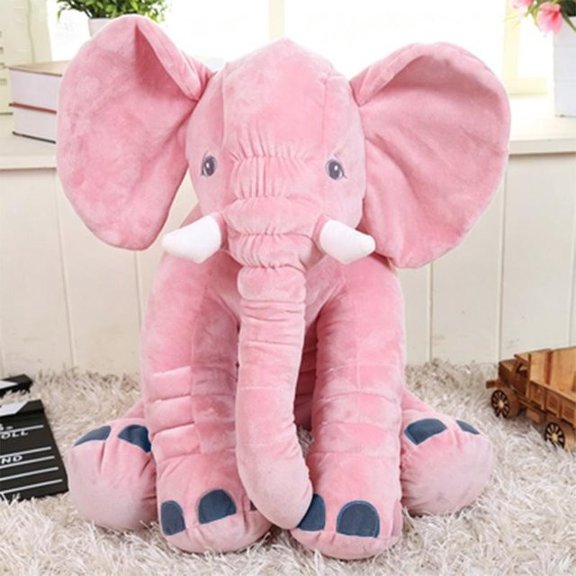 Yiran toy Elefant Plüschkissen, Stofftier, Rosa, ab 3 Jahre - Bild 1