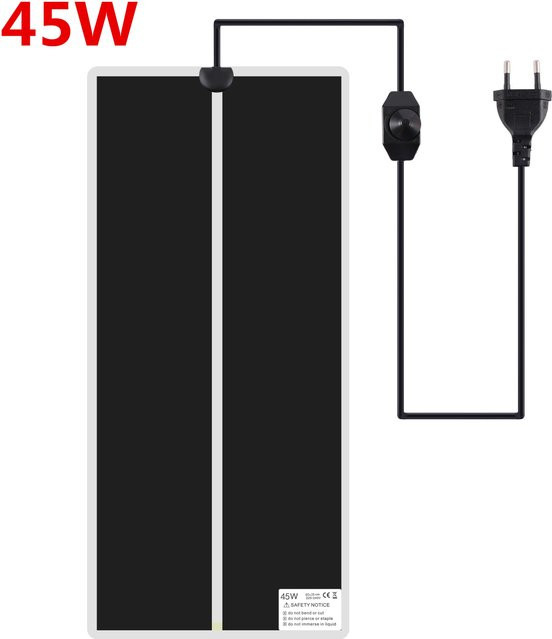 ADHERETOFIY Setzling Heizmatte für Pflanzensamen und Keimung, Schwarz, 45 W, 220 V - 240 V - Bild 1