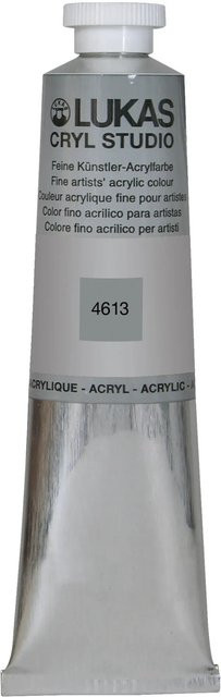 Lukas Cryl Studio Premium-Acrylfarbe Silber 75 ml - Bild 1