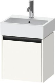 Duravit Waschtischunterschrank Ketho.2 in Weiß Matt mit 1 Tür, Wandmontage, B/T/H: 43,4 x 33,8 x 44 cm - Bild 1