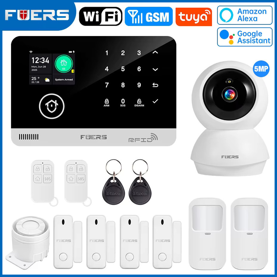 FUERS Tuya Smart WIFI GSM G03 DIY Alarmsystem für dein Smart Home mit Türsensor und Bewegungsmelder zur Diebstahlprävention - Bild 6