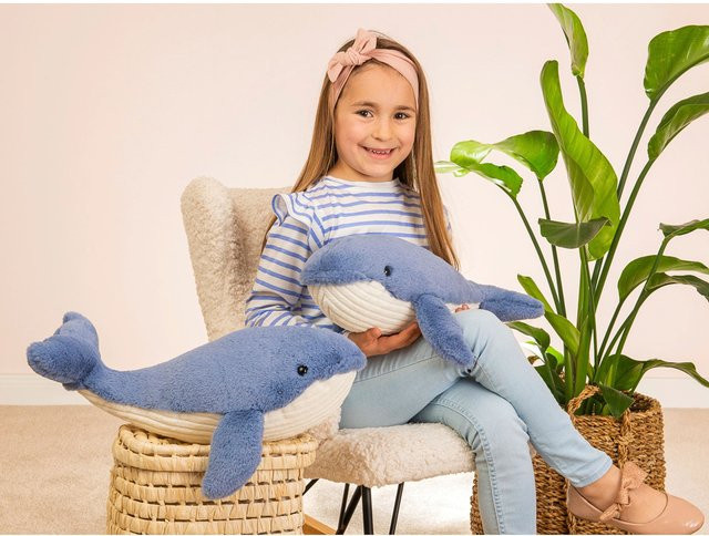 Hermann Teddy Collection Herzekind Kuscheltier Walfisch Waltraud ab Geburt - Bild 1