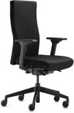 Dauphin Bürostuhl To-Strike Work Comfort Pro in Schwarz mit Armlehnen und Synchronmechanik - Bild 1