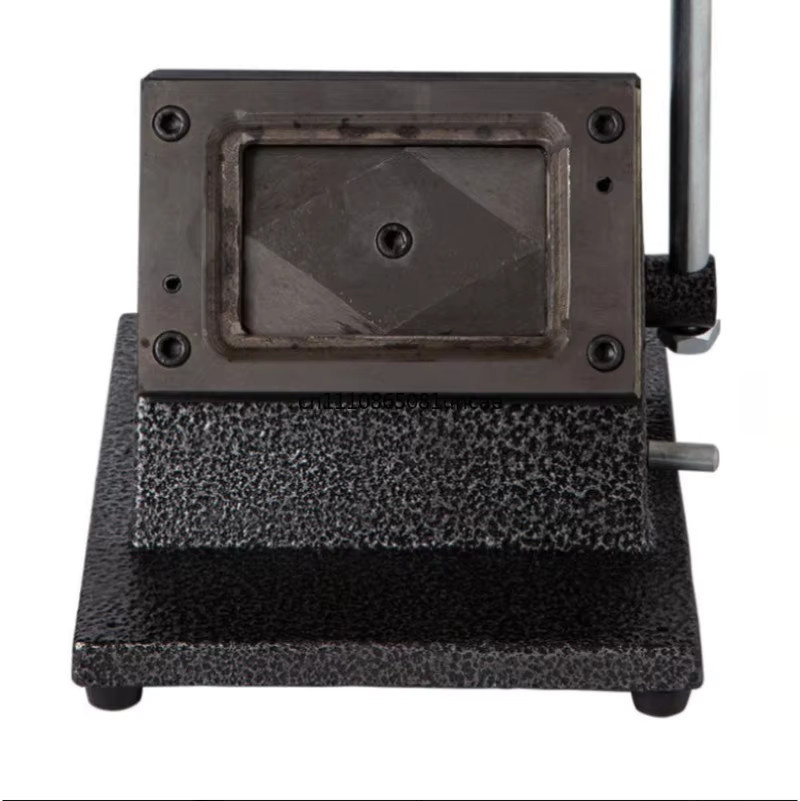R3 Spielkarten-Stanzmaschine und Visitenkarten-Schneidegerät aus Metall in Schwarz für 88 x 63 mm - Bild 2