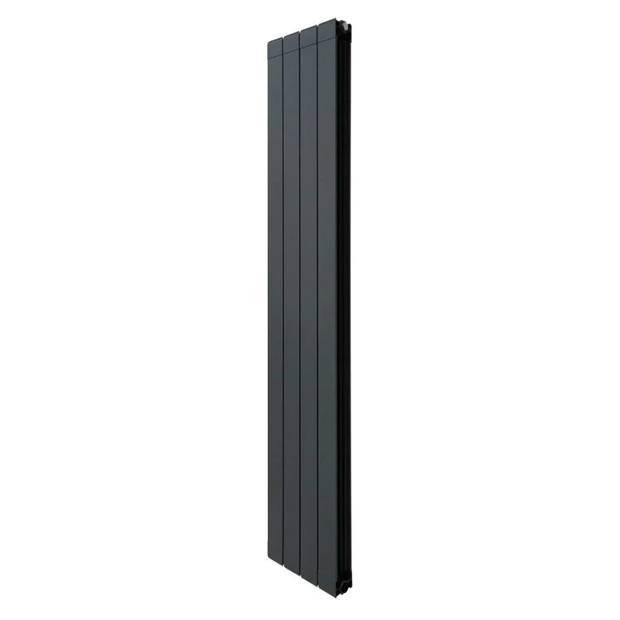 Monstershop Paneelheizkörper aus Stahl in Anthrazit Grau, B: 180 cm, H: 56 cm - Bild 2