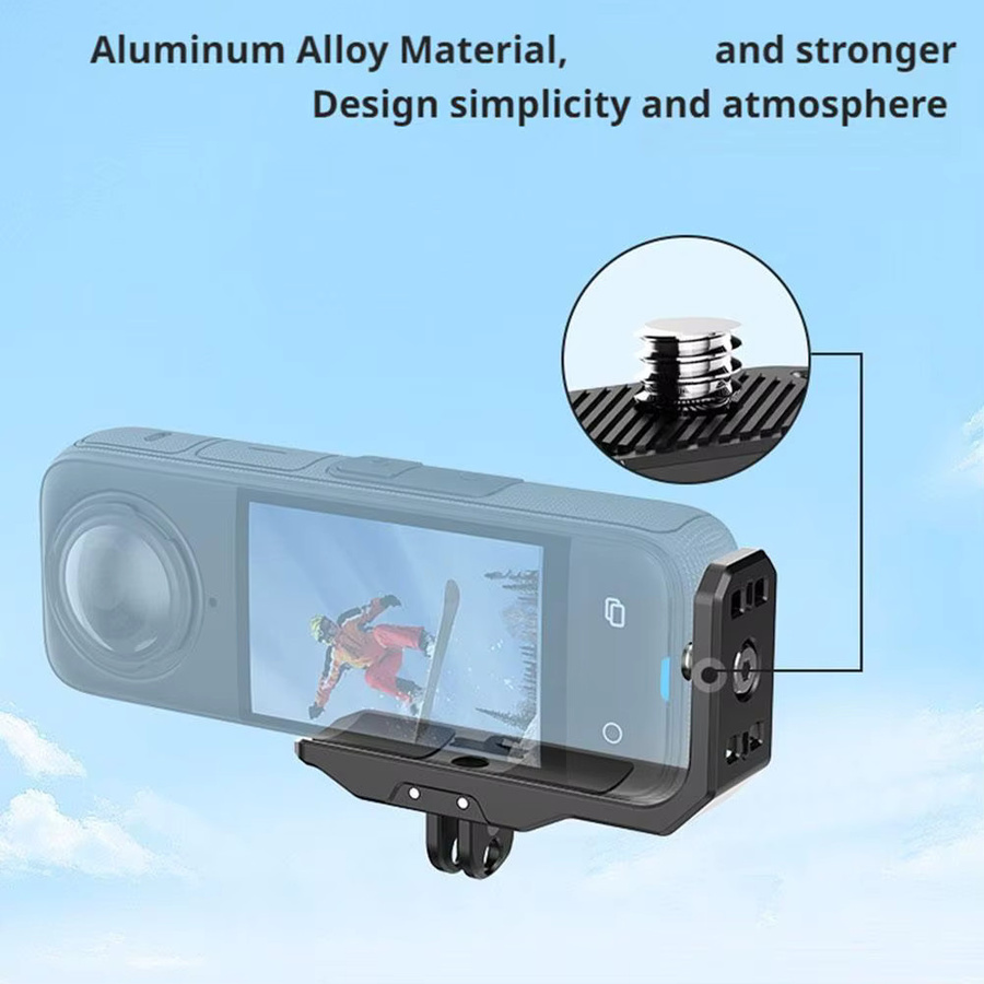 Insta360 Magnetische L-förmige Halterung für X5/X4 in Schwarz - Bild 4