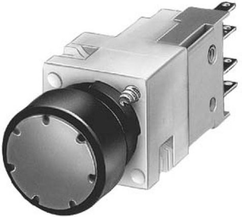 Siemens Drucktaster 3SB22030AC01 in Rot und Schwarz aus Kunststoff - Bild 1