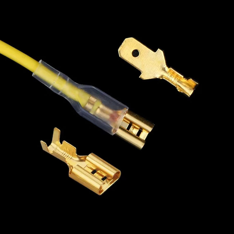 JORPETS Kupferdraht-Schaufelverbinder Steckbarer Federklemmenblock für 2,8 mm bis 6,3 mm - Bild 2
