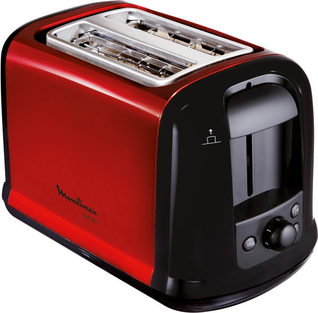 Moulinex Subito LT261D Toaster in Rot - Bild 1