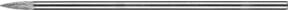 PFERD TOOLS Hartmetall Frässtift Spitzbogen SPG universal mittel, Durchmesser: 6 mm, Länge: 18 mm, Schaft-Durchmesser: 6 mm, Schaft-Länge: 150 mm, Farbe: Silber - Bild 1