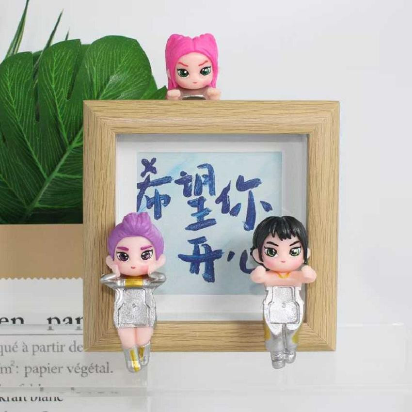 Fashnics Kpop Devil Hunter Serie Blind Box Rumi Zoey Mira Rumi Figur Tiger Monster Jagd Puppen - Bild 2