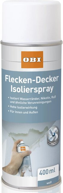 OBI Flecken-Decker Isolierspray Weiß matt 400 ml - Bild 1