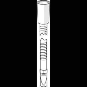 Hansa Schlauch 59912281 aus Edelstahl in Silber, Länge: 175 cm, Anschluss: M12x1-1/2" - Bild 1