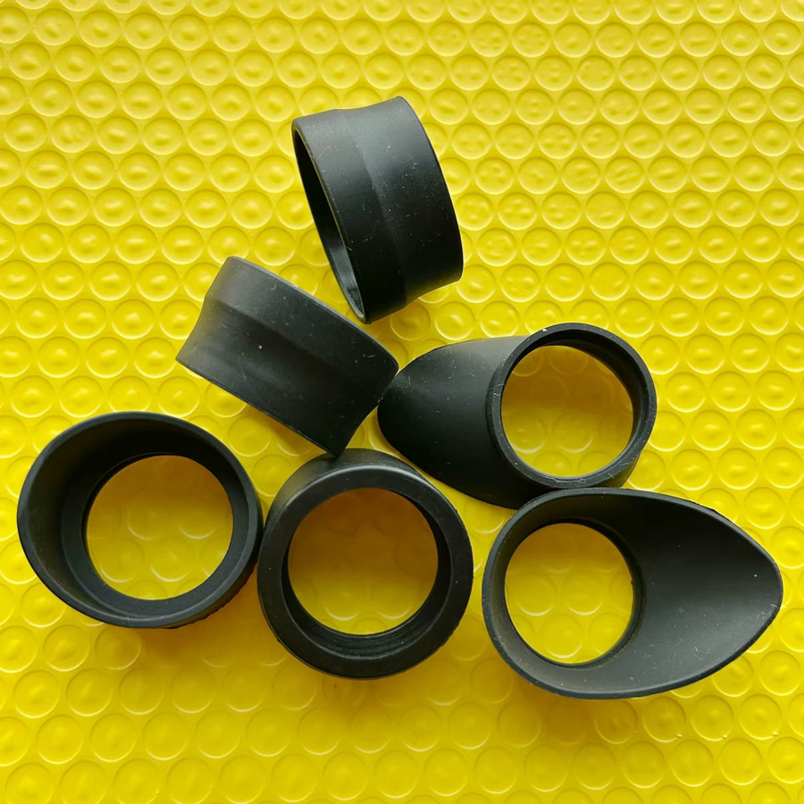 NYCRAY Augenmuschel-Schutz aus Gummi für Fernglas und Mikroskop, 2 Stück, Schwarz, Durchmesser: 29-33 mm - Bild 3
