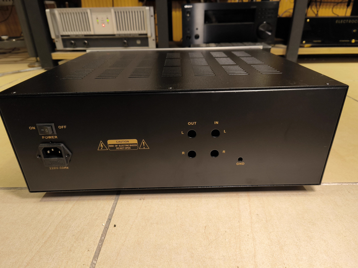 SENGTERBELLE POA-220 Phono Verstärker DIY Chassis aus Aluminium und Eisen mit Abschirmung in Silber - Bild 3