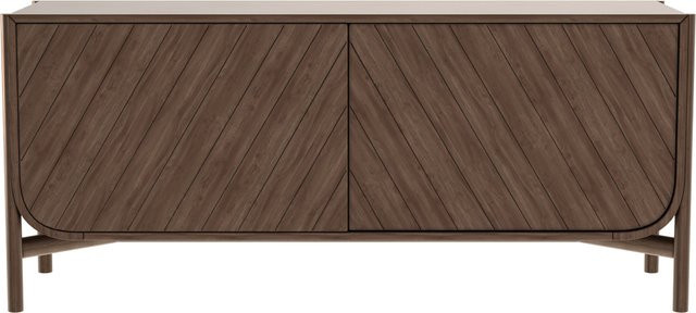 Harto Marius Sideboard 155 in Braun aus Eichenfurnier und MDF - Bild 1