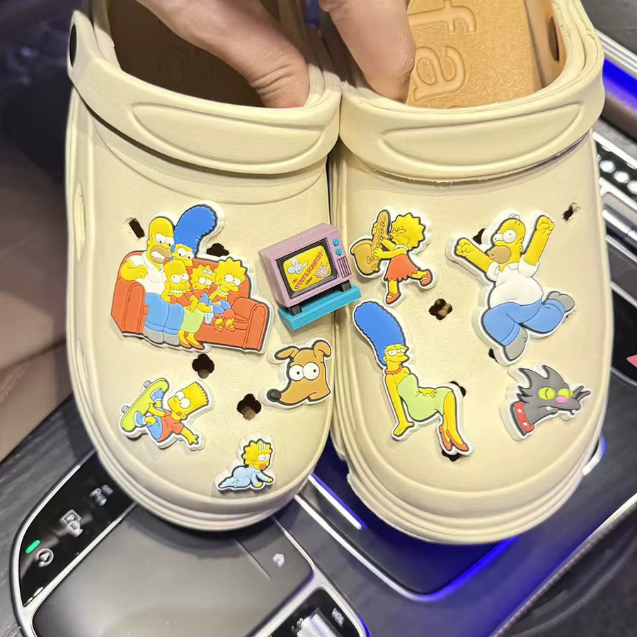 Hot Toys Die Simpsons, Schuh-Charms, 9-teiliges Set, Kunststoff, Bunt - Bild 4