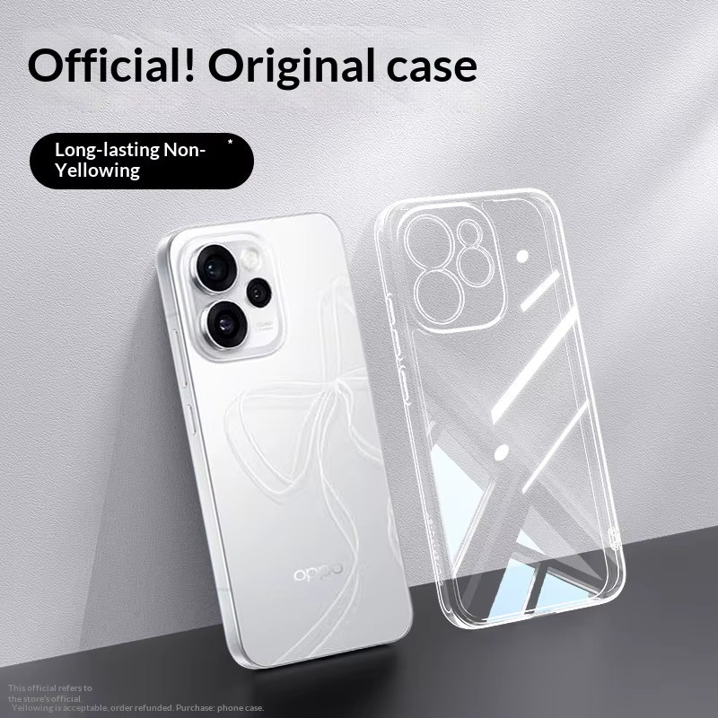Transparente TPU-Silikonhülle für OPPO Reno 15 und Reno 15 Pro Max, stoßfeste und flexible Handyhülle - Bild 2