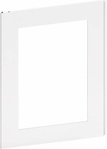 Hager FZ151N Tür aus Stahl in Weiß und Transparent, Breite: 49,8 cm, Höhe: 61,9 cm - Bild 1