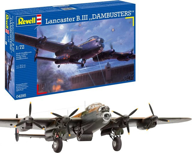Revell Avro Lancaster Dambusters, Modellbausatz, 1:72, ab 10 Jahren - Bild 1