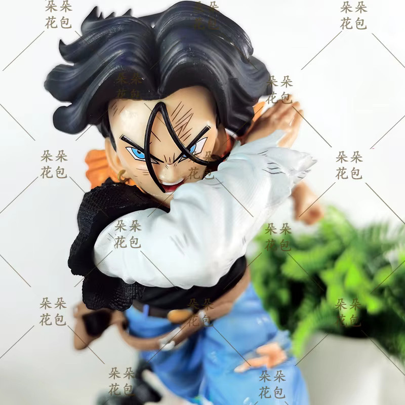 Bandai Dragon Ball Android 17 Android 18 GK-Figur, PVC-Harz-Statue, Kunststoff, Bunt / Mehrfarbig - Bild 3