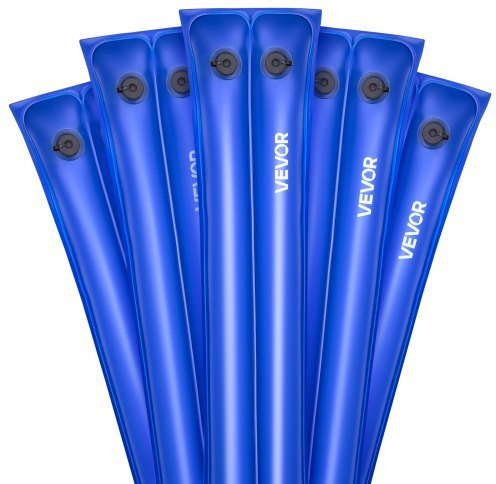 VEVOR Pool Beschwerungssäcke für Poolabdeckungen, 5er Pack, Blau, PVC mit auslaufsicherem Schraubverschluss, Länge: 300 cm - Bild 1