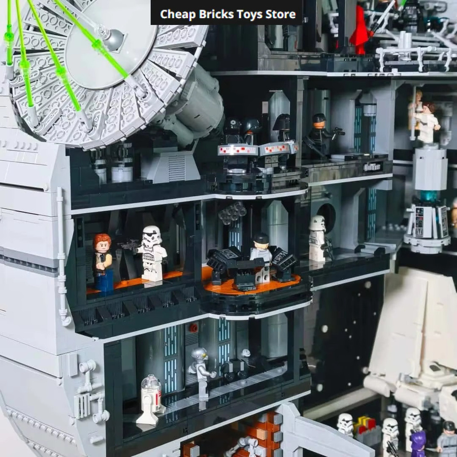 Hot Toys Weltraum-Kampfstation, Bausteine, 9023 Teile - Bild 3