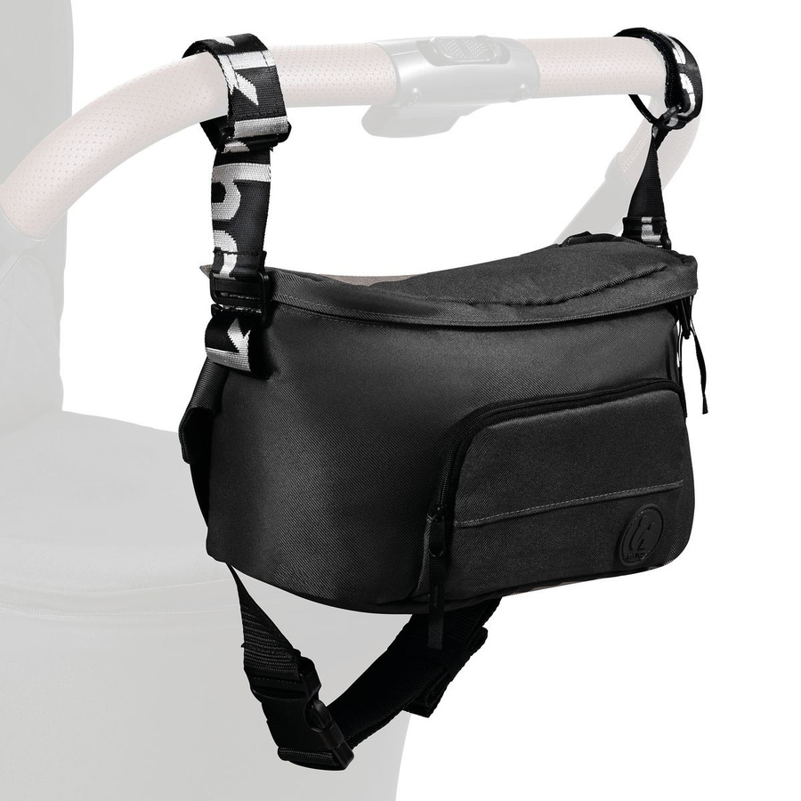 Hauck Universal Kinderwagen Organizer und Bauchtasche in Schwarz - Bild 1